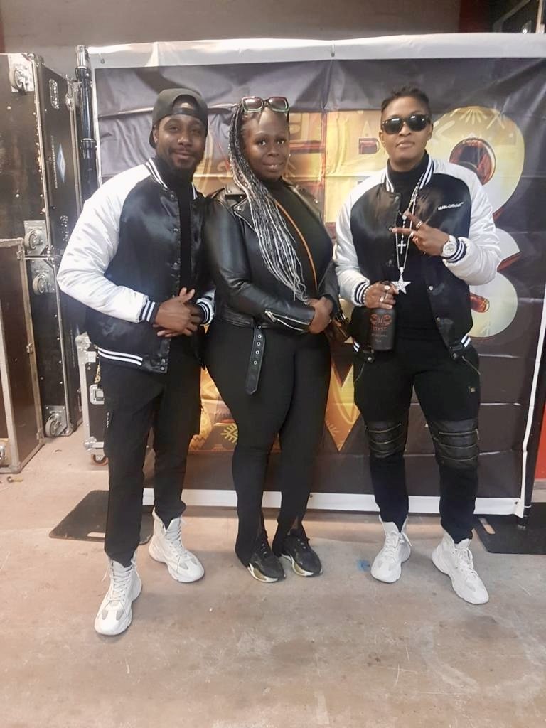 Backstage with AfroSwagg at an Afrobeats live show