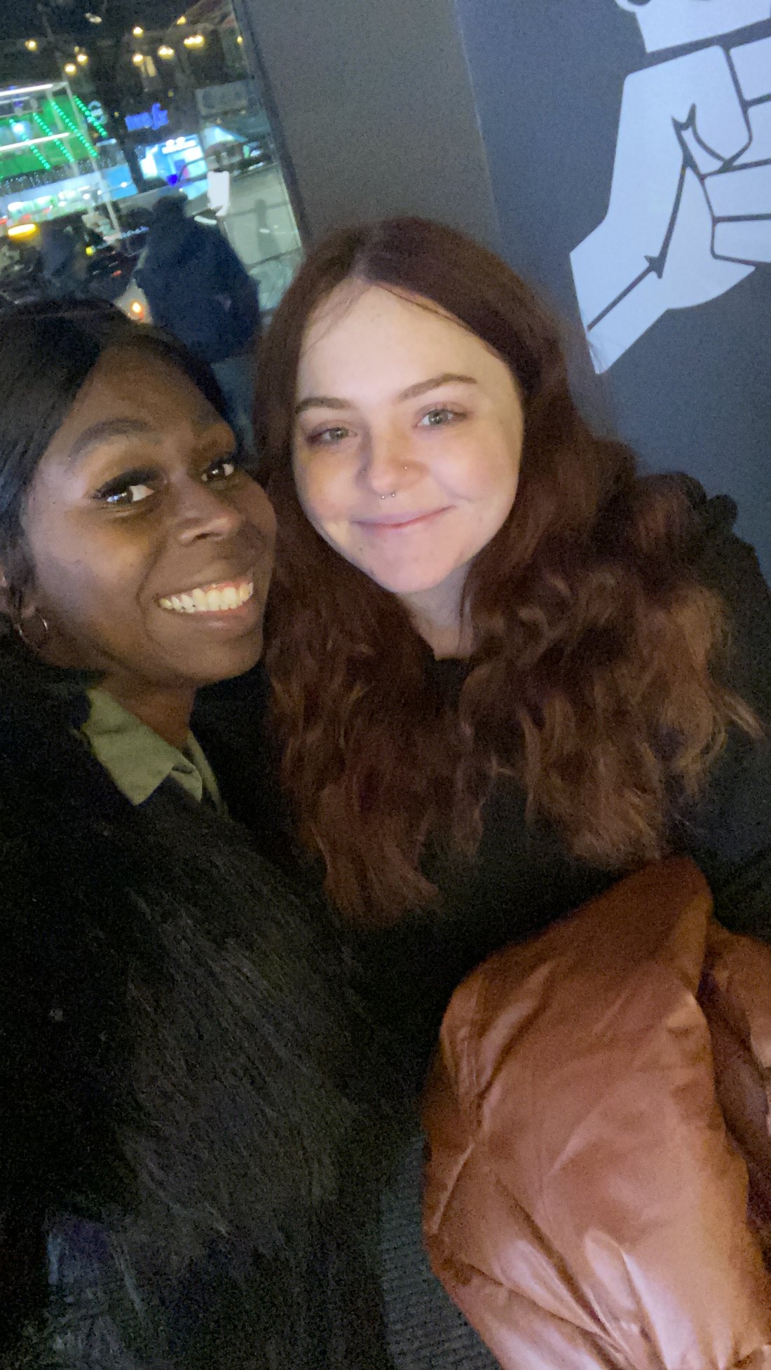 With my MDX work experience student